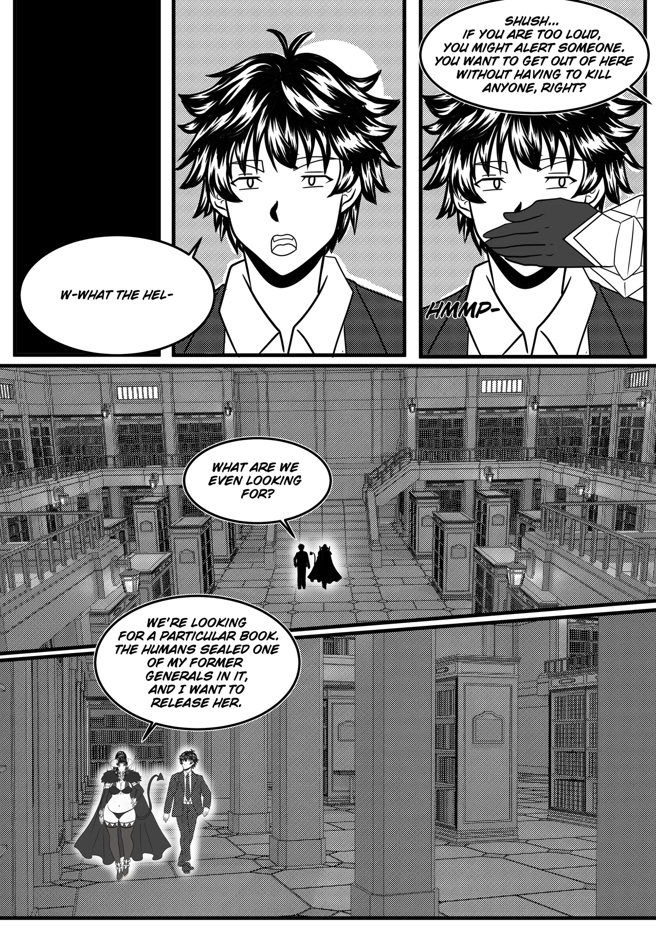 Summoning of the Wannabe Demon Lord 2 porn comic picture 4