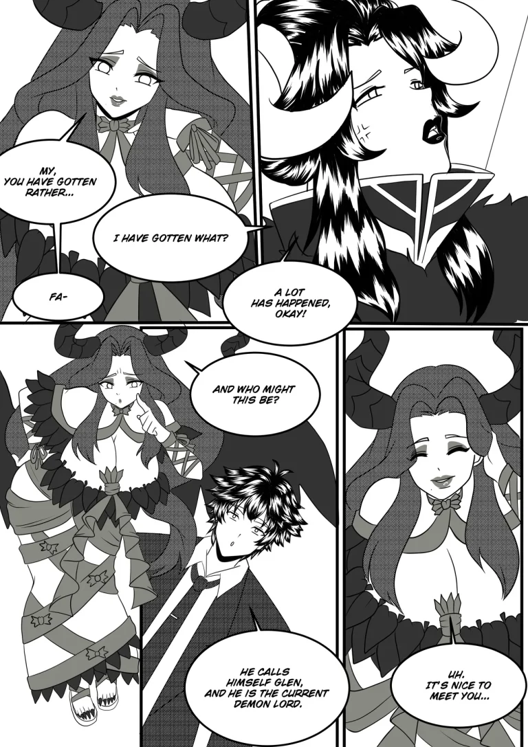 Summoning of the Wannabe Demon Lord 2 porn comic picture 9