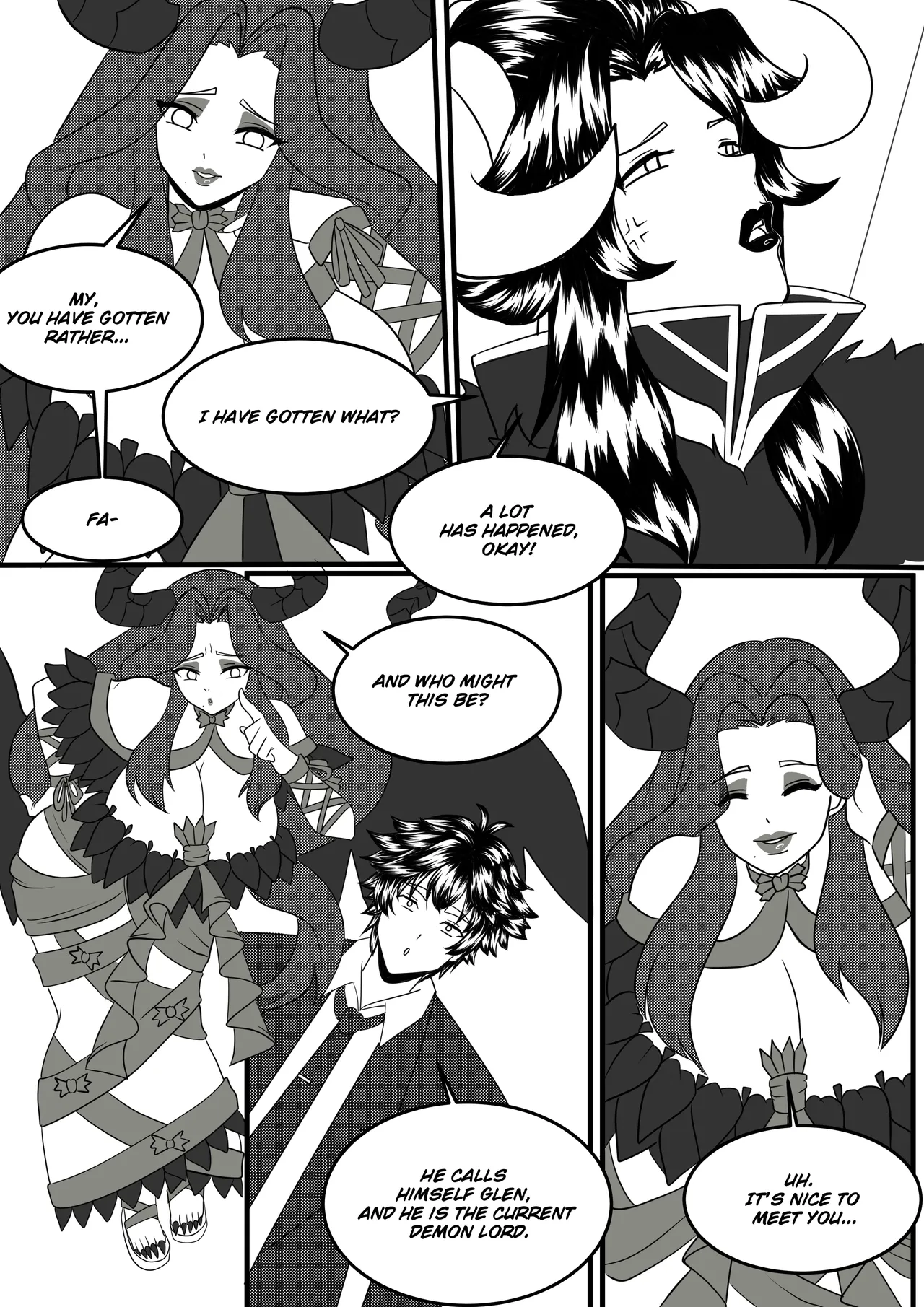 Summoning of the Wannabe Demon Lord 2 porn comic picture 9