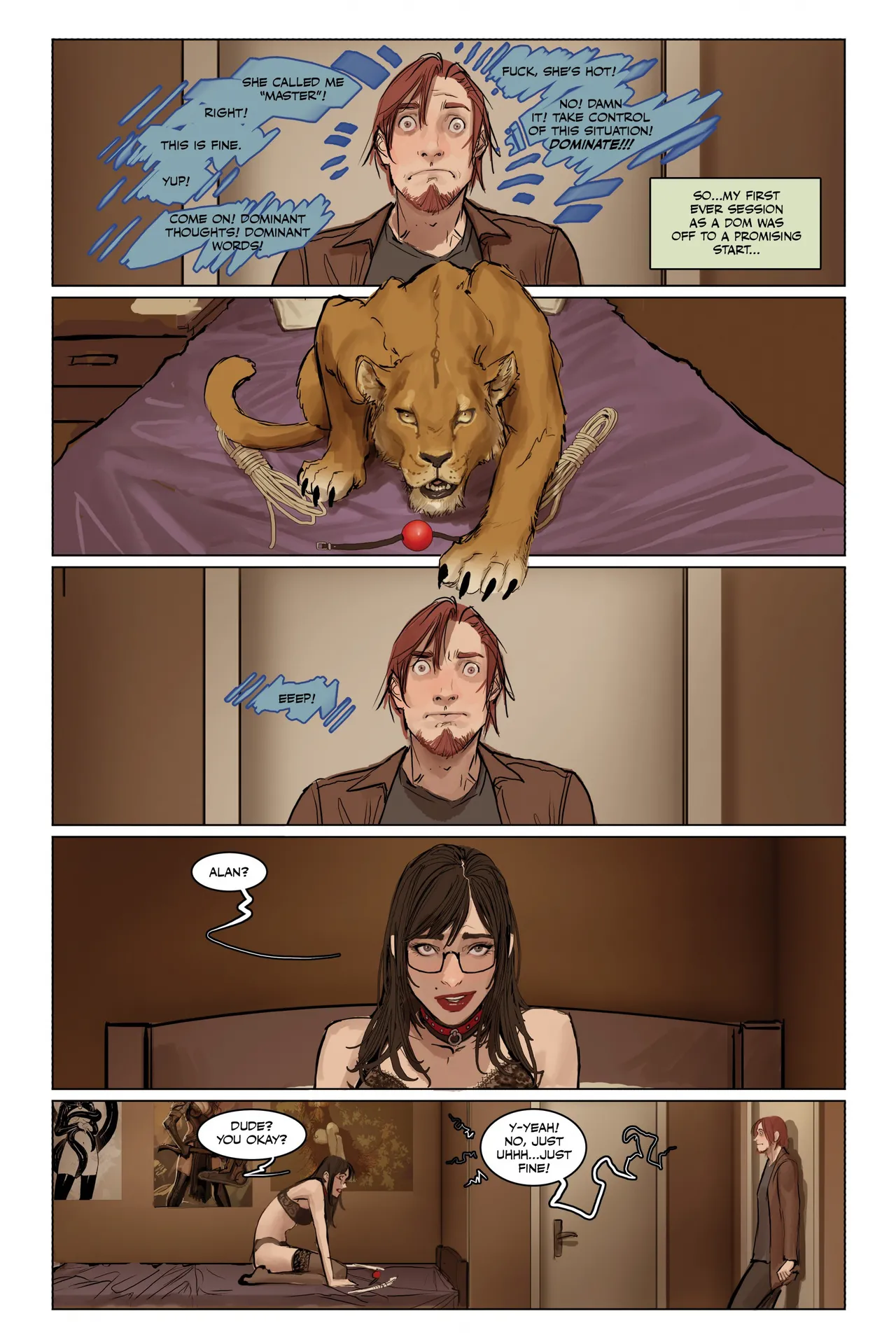 Sunstone - Book Three porn comic picture 165