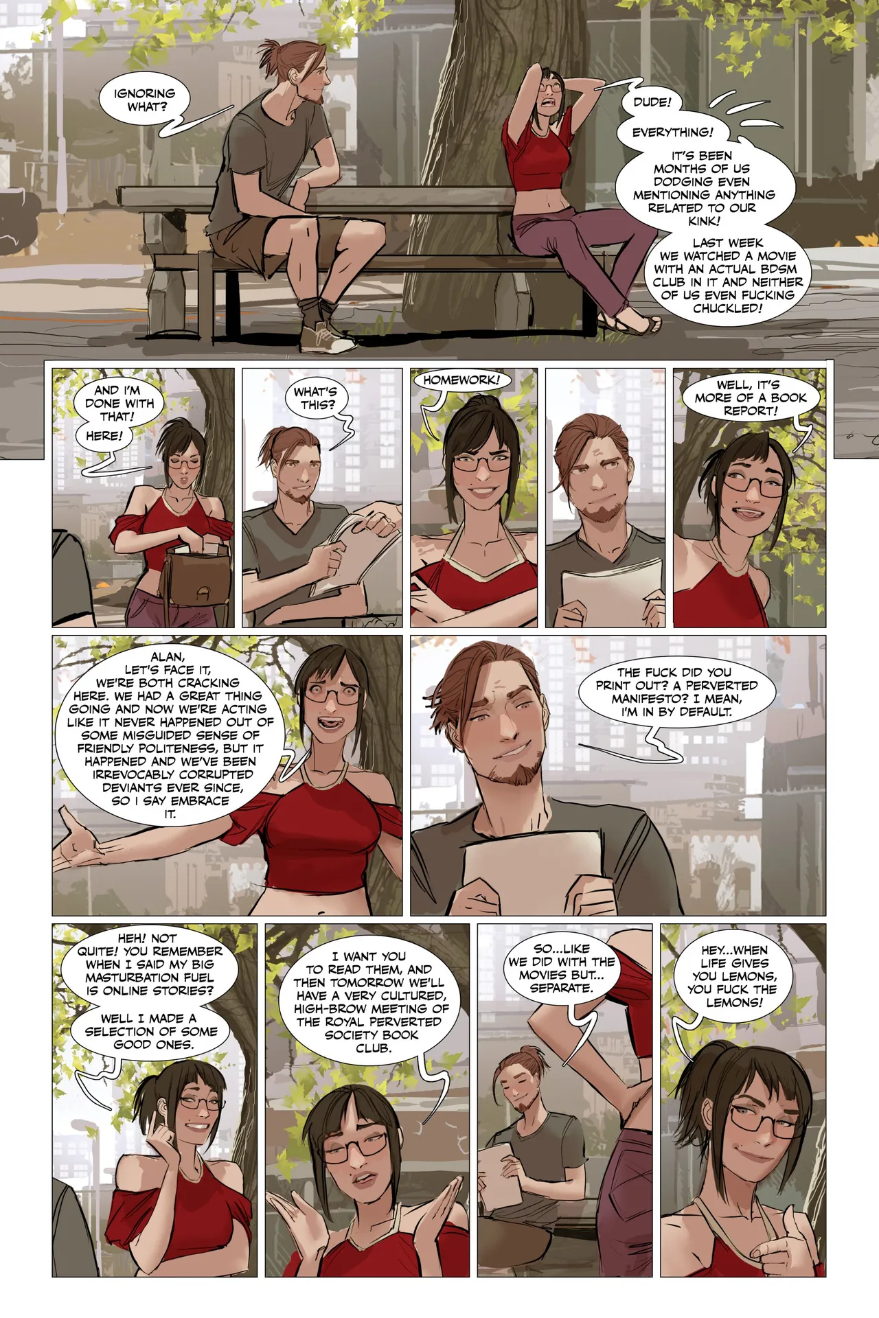 Sunstone - Book Three porn comic picture 318