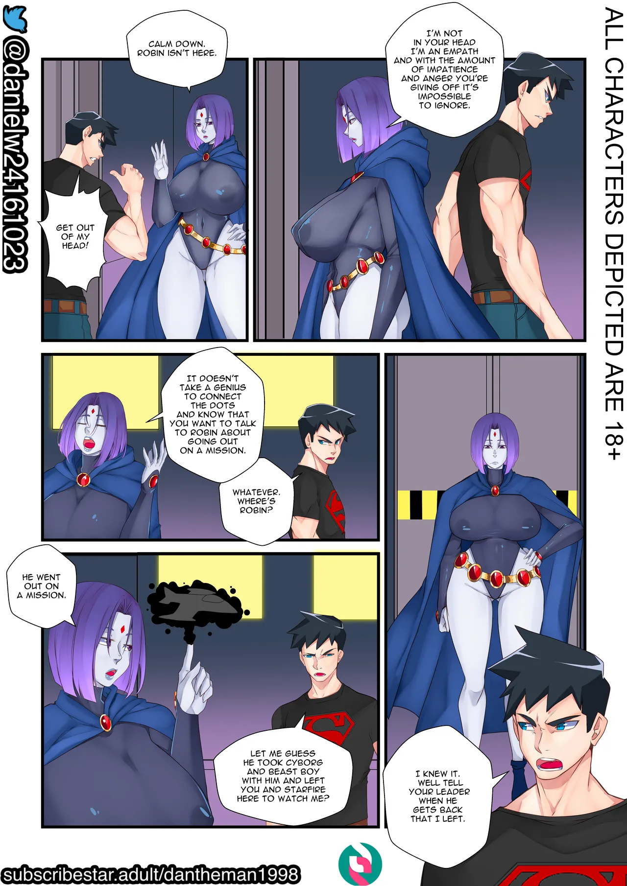 Super Sensual Sparring porn comic picture 3