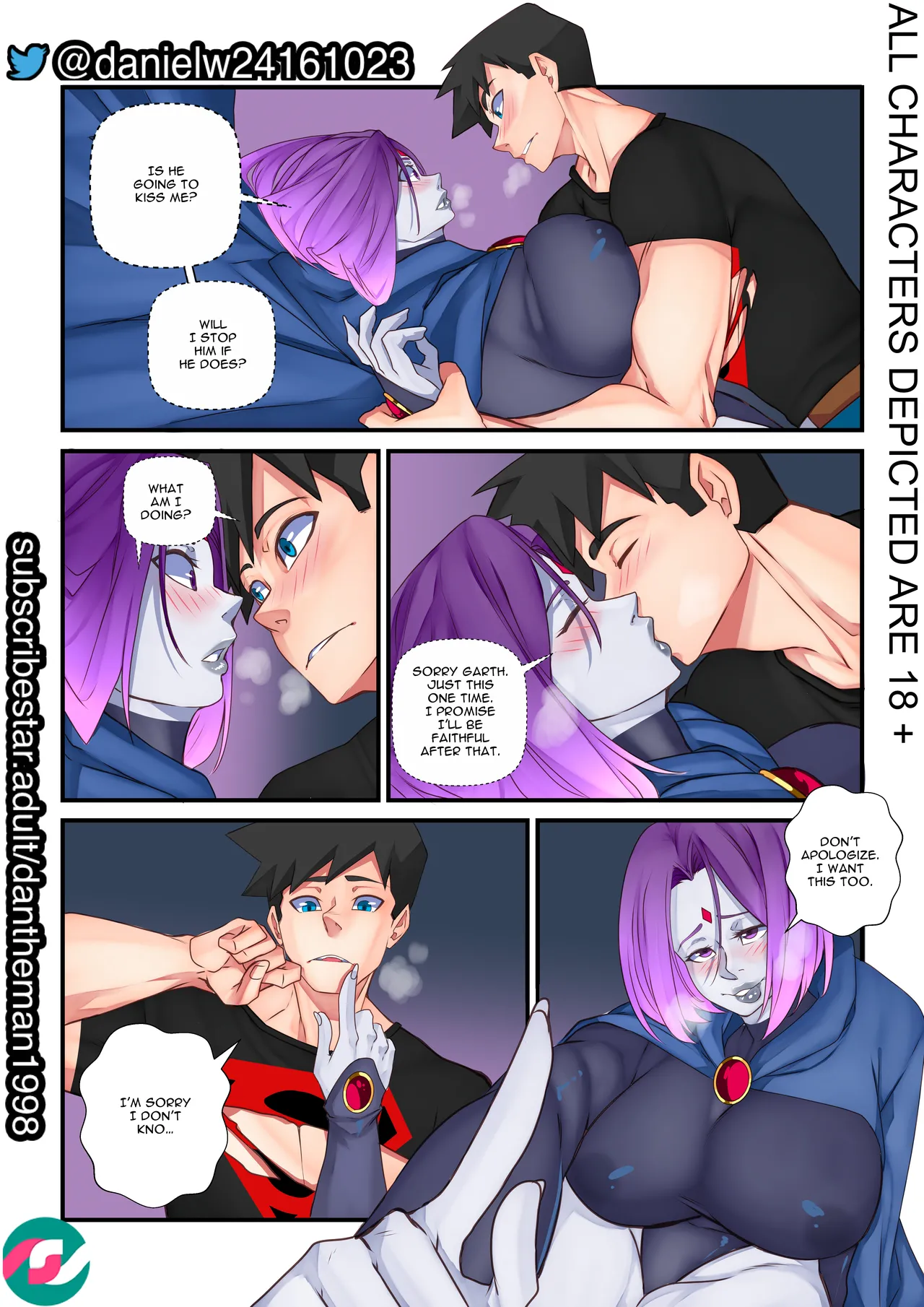 Super Sensual Sparring porn comic picture 6