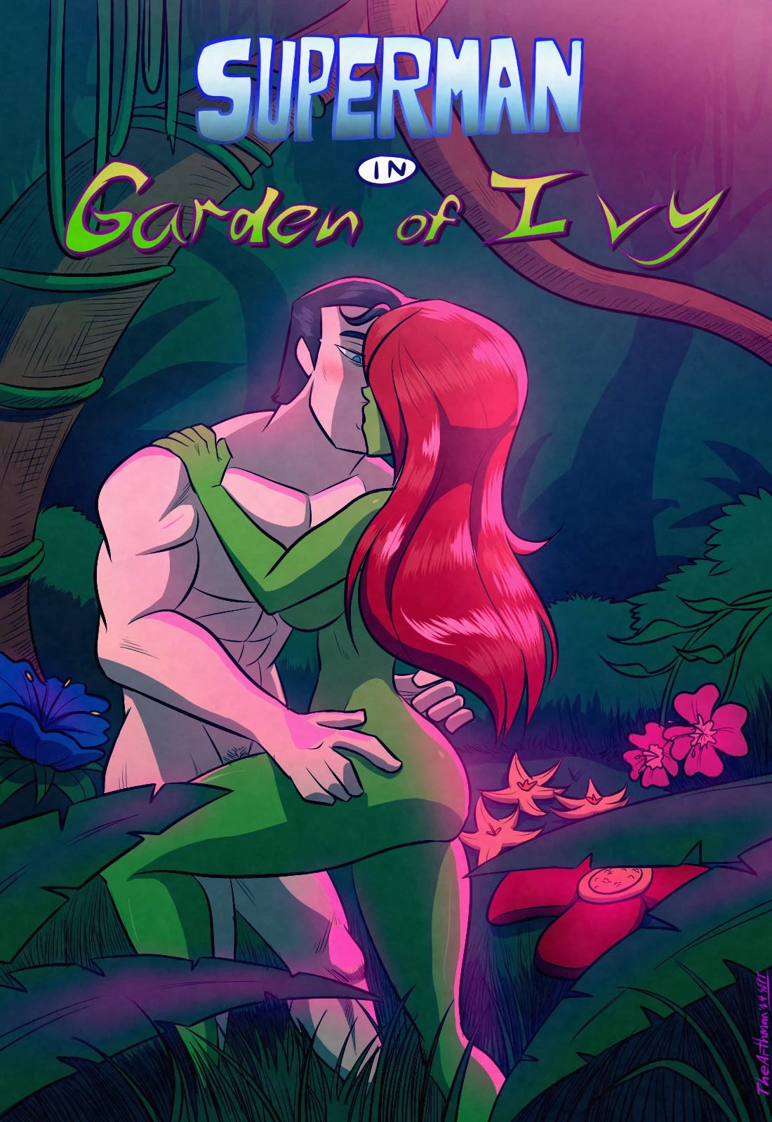 Superman: Garden of Ivy porn comic picture 1