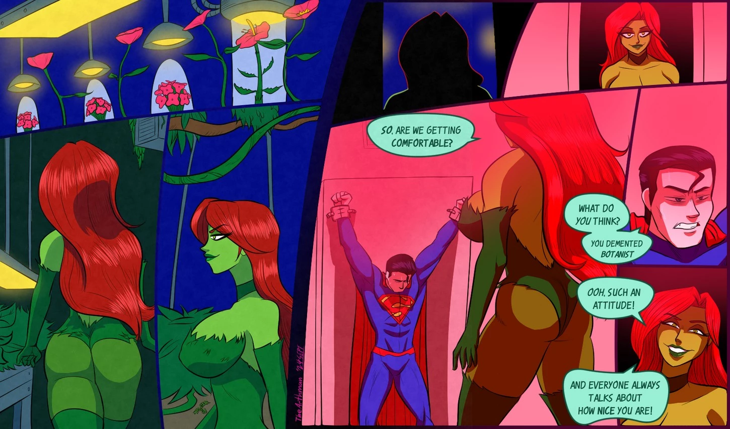Superman: Garden of Ivy porn comic picture 2