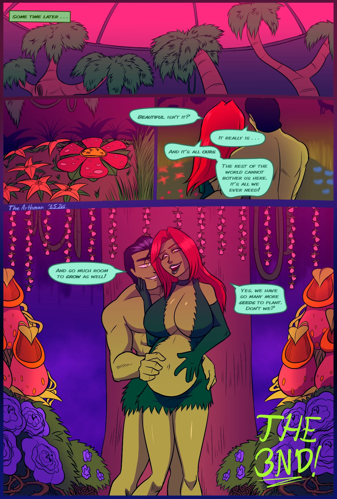 Superman: Garden of Ivy porn comic picture 25