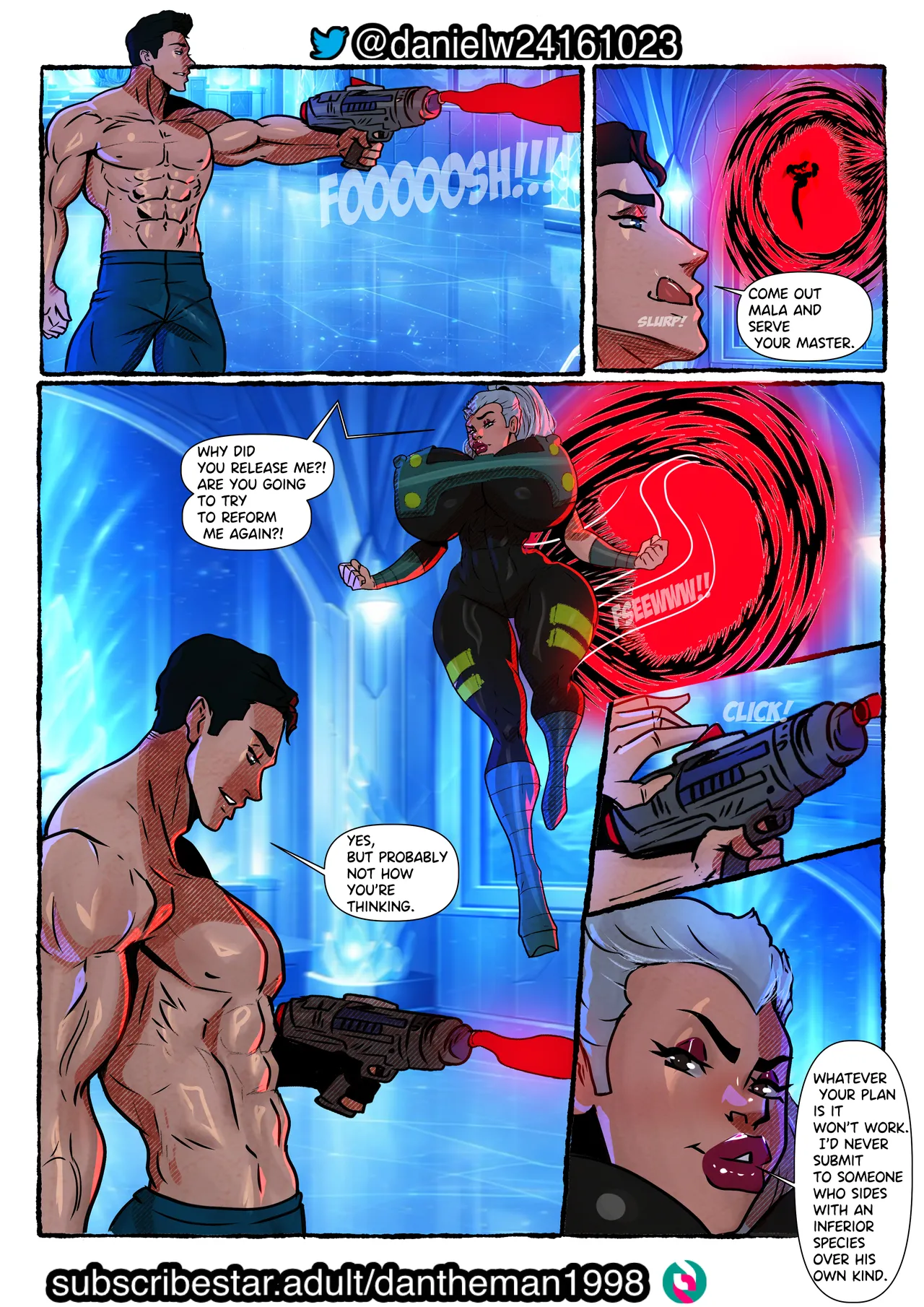 Superman's Super Sluts 2 porn comic picture 32