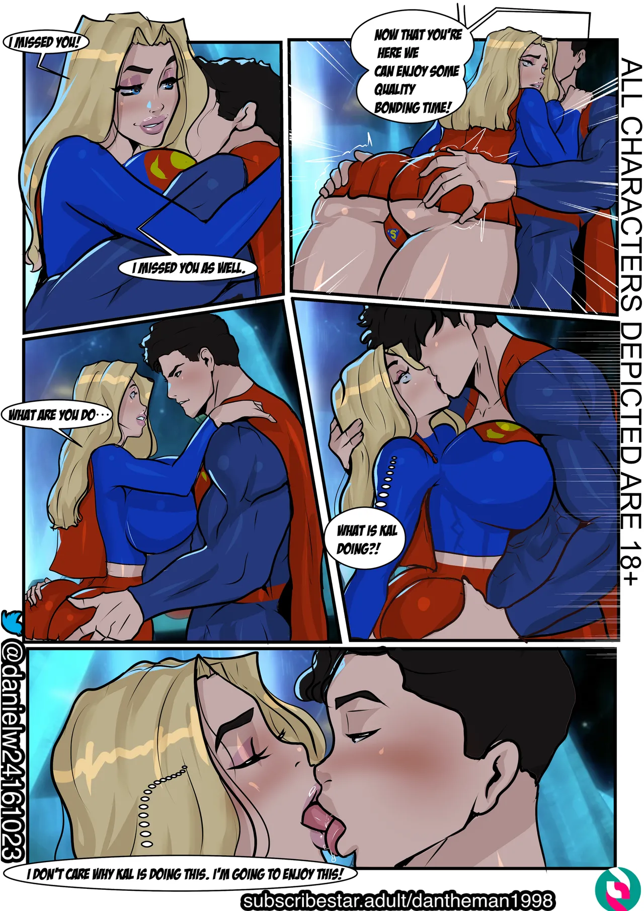 Superman's Super Sluts 2 porn comic picture 9