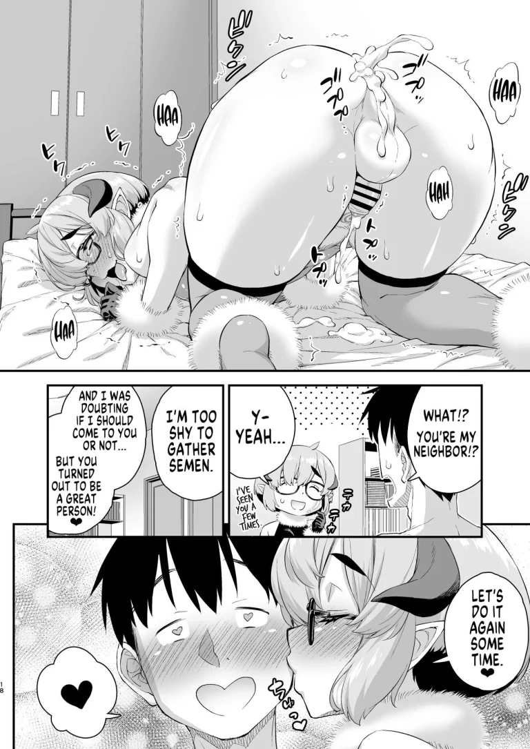 Supple Charm of The Huge Succuboybutt | Otokonoko Succubus-kun no Dekajiri Puni Charm porn comic picture 17