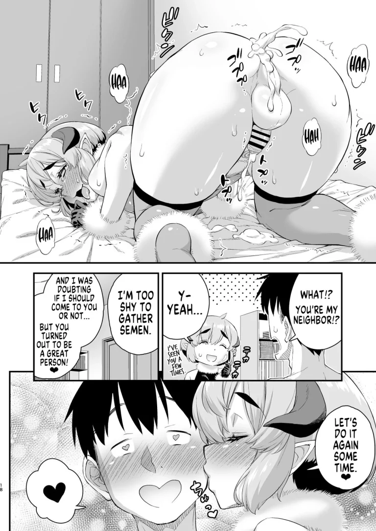 Supple Charm of The Huge Succuboybutt | Otokonoko Succubus-kun no Dekajiri Puni Charm porn comic picture 51