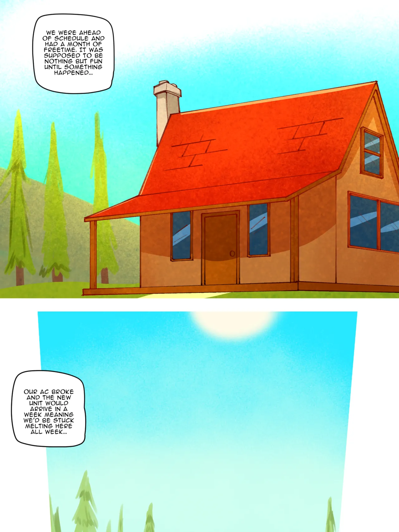 Sweet Home Dickgirl Family porn comic picture 14