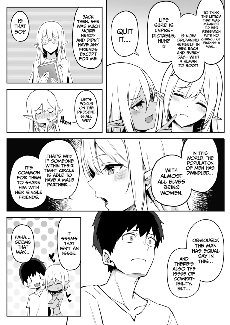 Sweet Life in Another World 2: Are You Into An Older Elf Lady's Friend? porn comic picture 36