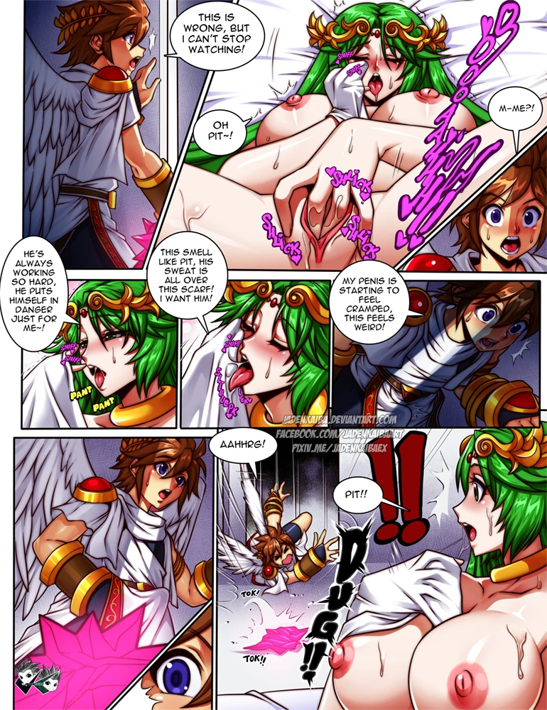 Sweet Love of a Goddess porn comic picture 2