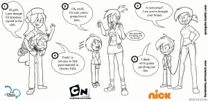 Swinging club porn comic picture 1