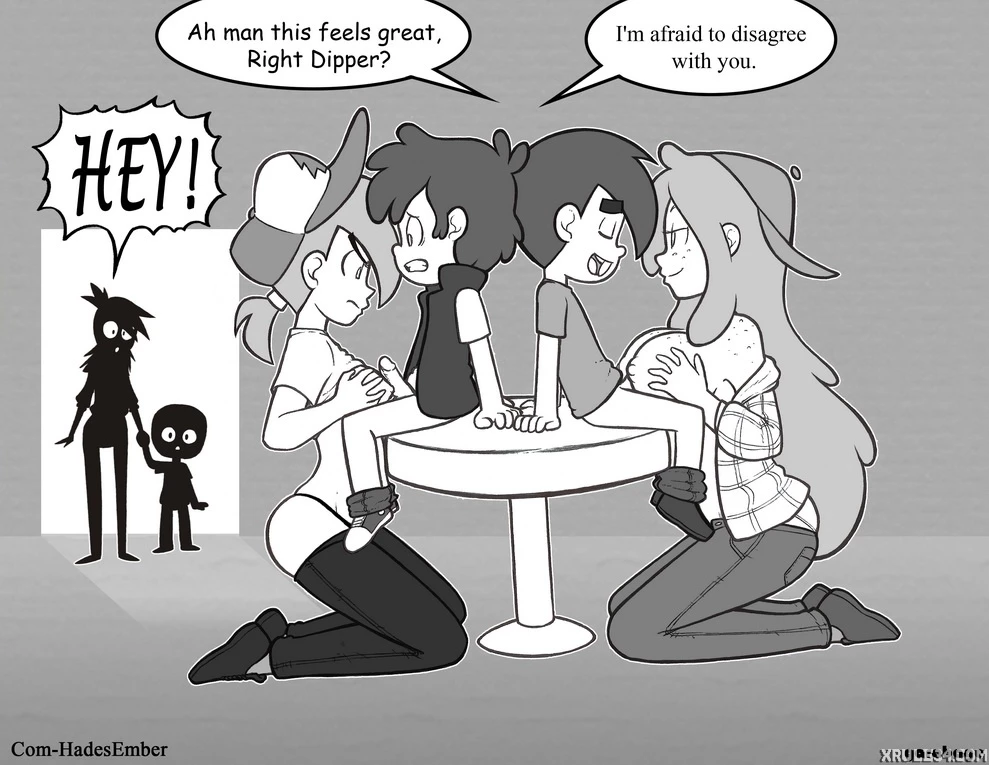 Swinging club porn comic picture 4