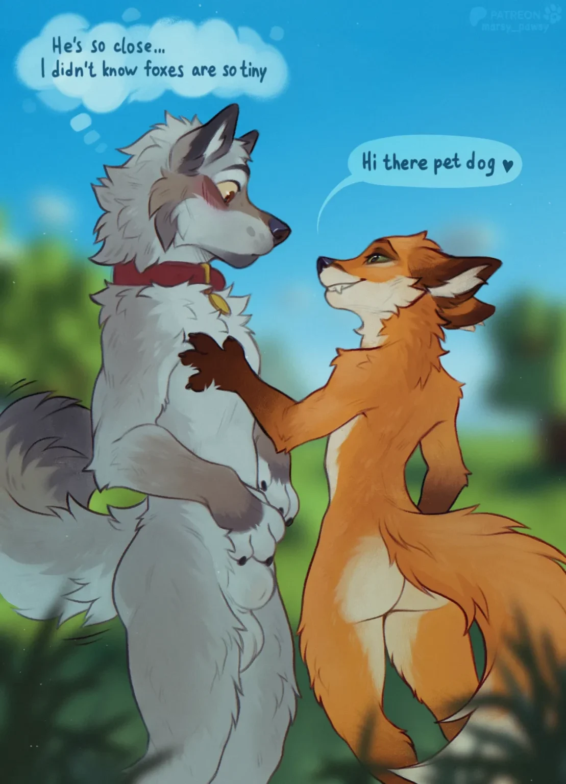 Tails of Temptation porn comic picture 1