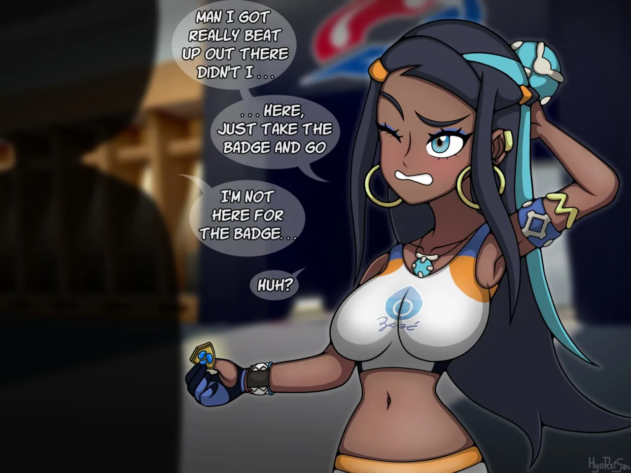 Taking Down Nessa porn comic picture 1