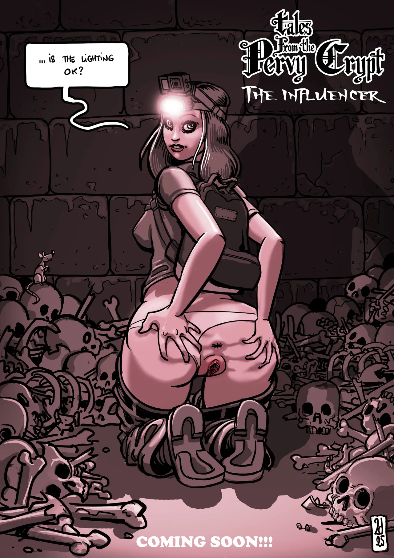 Tales from the Pervy Crypt presents: The Influencer porn comic picture 1