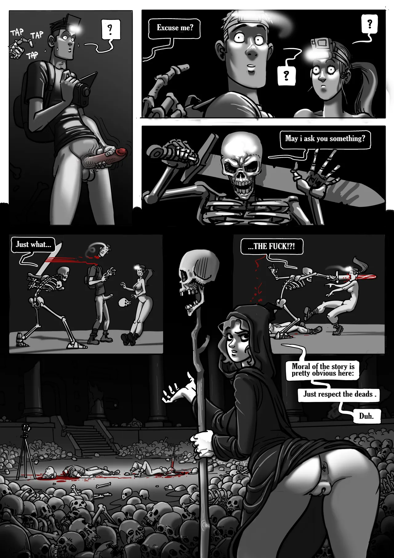 Tales from the Pervy Crypt presents: The Influencer porn comic picture 10