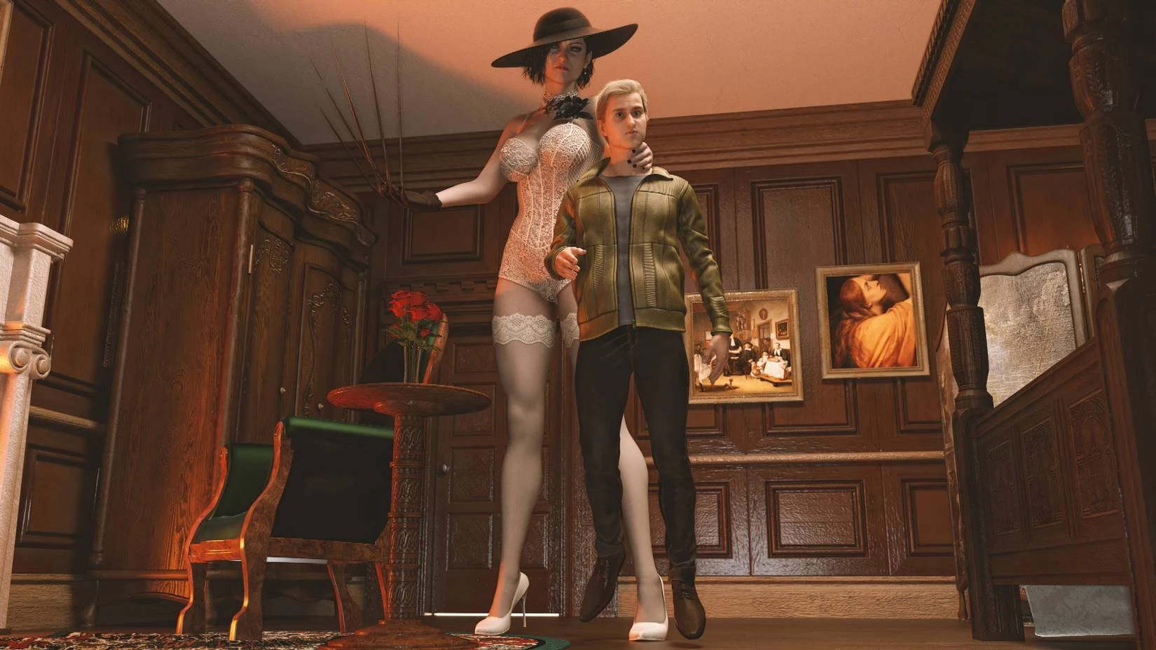 Tall Lady porn comic picture 11