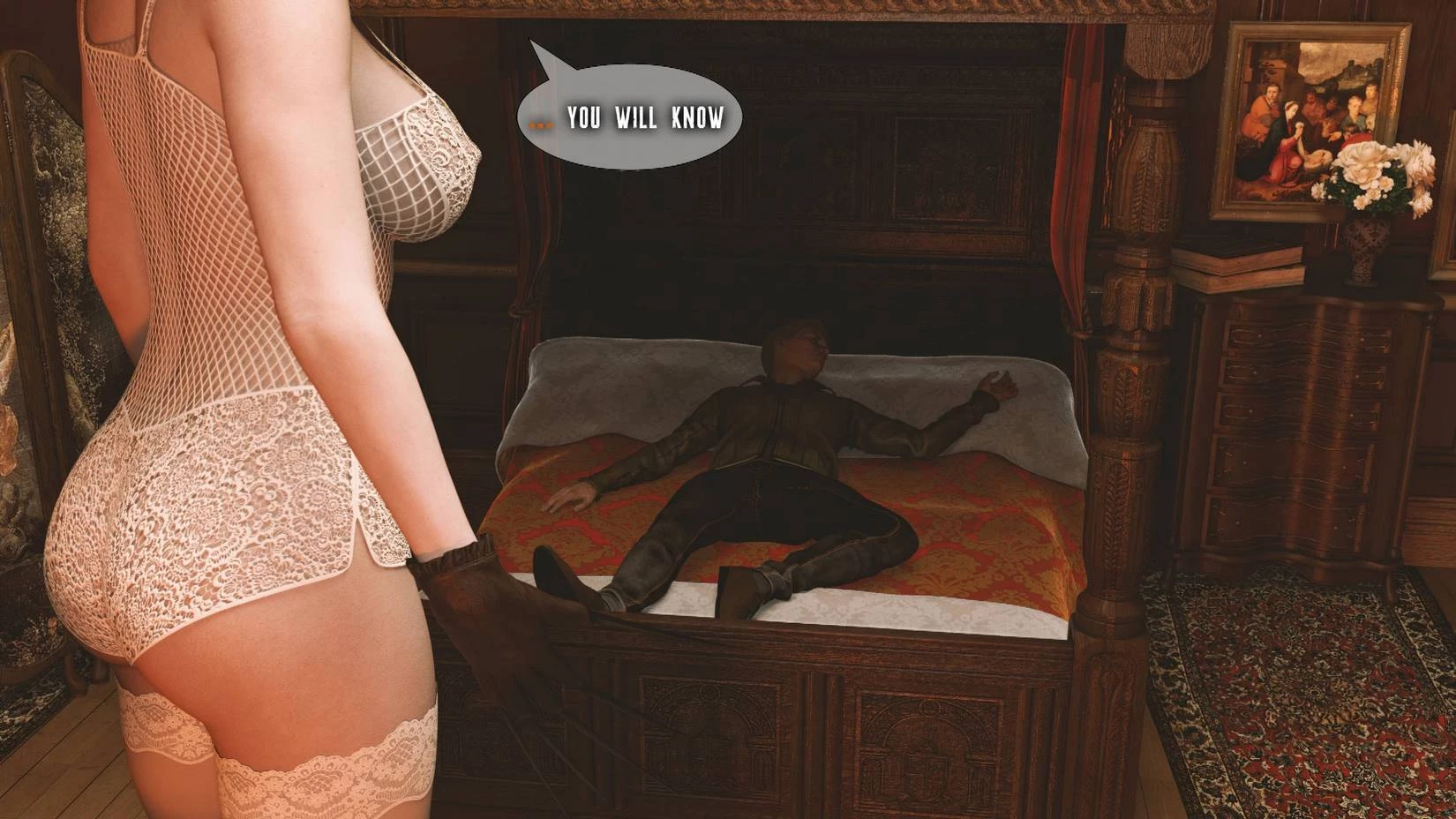 Tall Lady porn comic picture 16