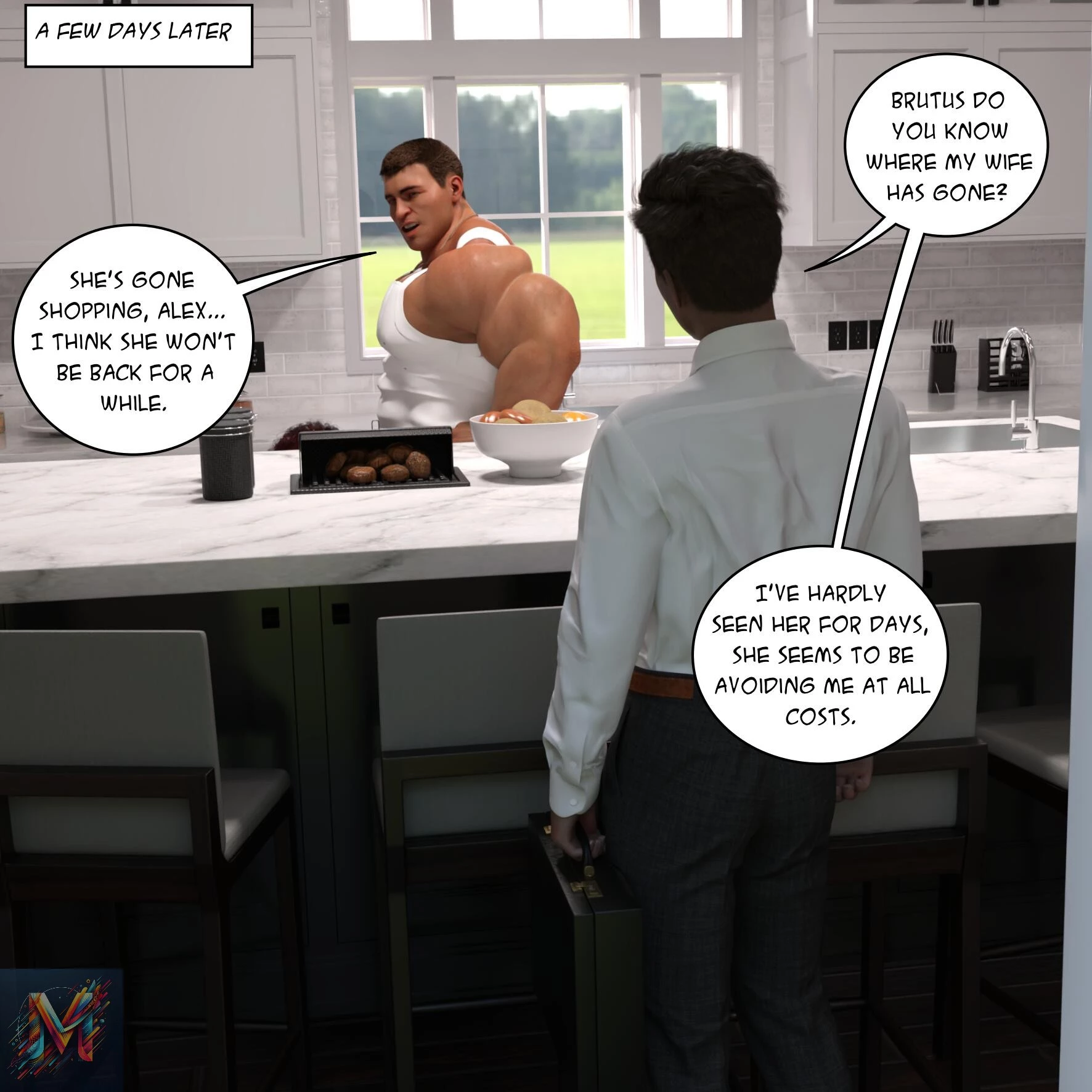 Taming an unbreakable wife Chapter 02 porn comic picture 10