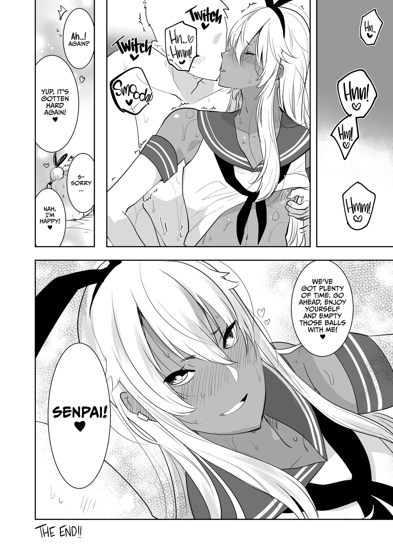 Tan Crossdressing Call Boy | Kasshoku Otokonoko DeliHeal no Erohon ~Yattekita Shimakaze-kun wa Daigaku no Charai Kouhai de――?! Hen porn comic picture 21
