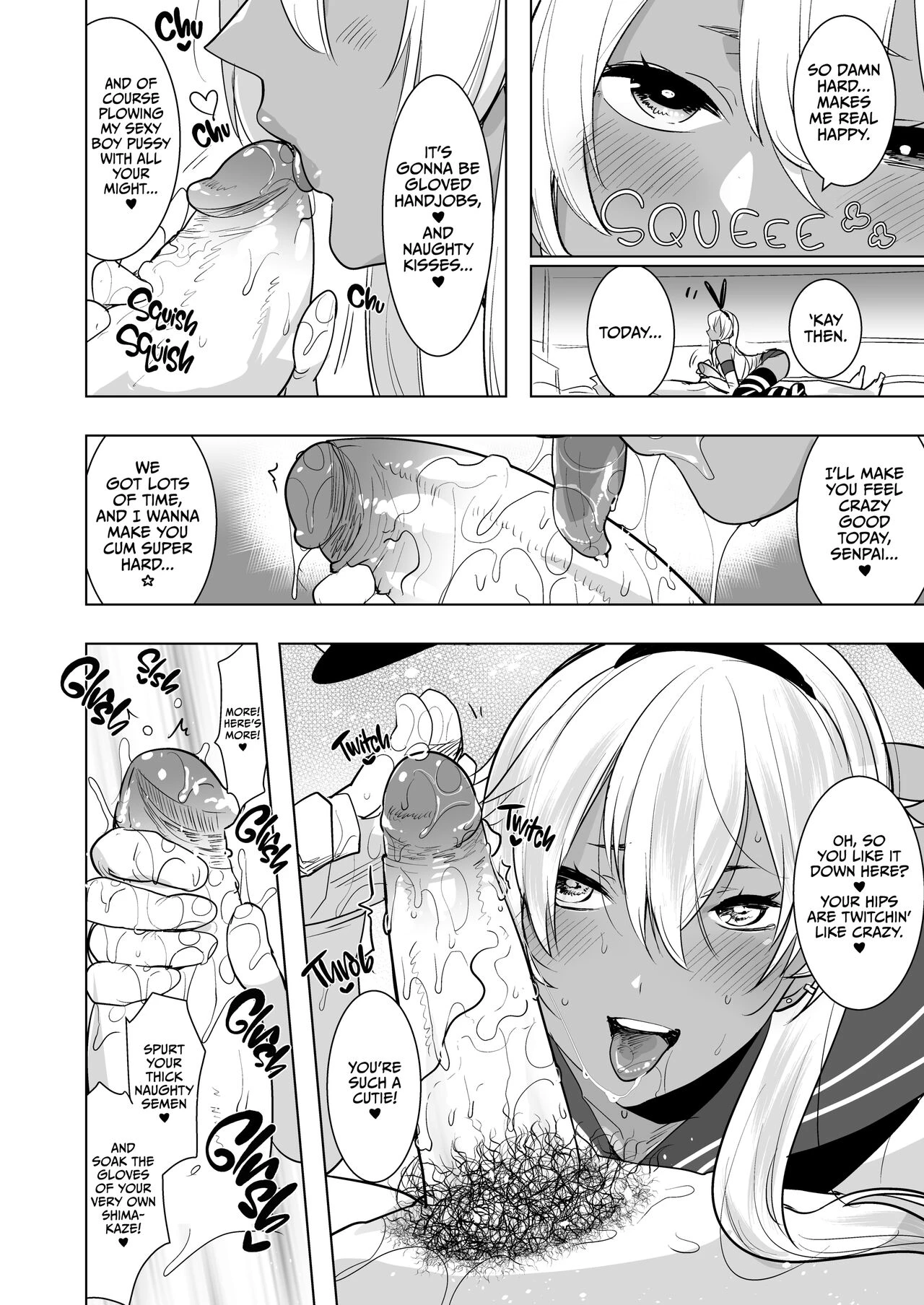 Tan Crossdressing Call Boy | Kasshoku Otokonoko DeliHeal no Erohon ~Yattekita Shimakaze-kun wa Daigaku no Charai Kouhai de――?! Hen porn comic picture 5