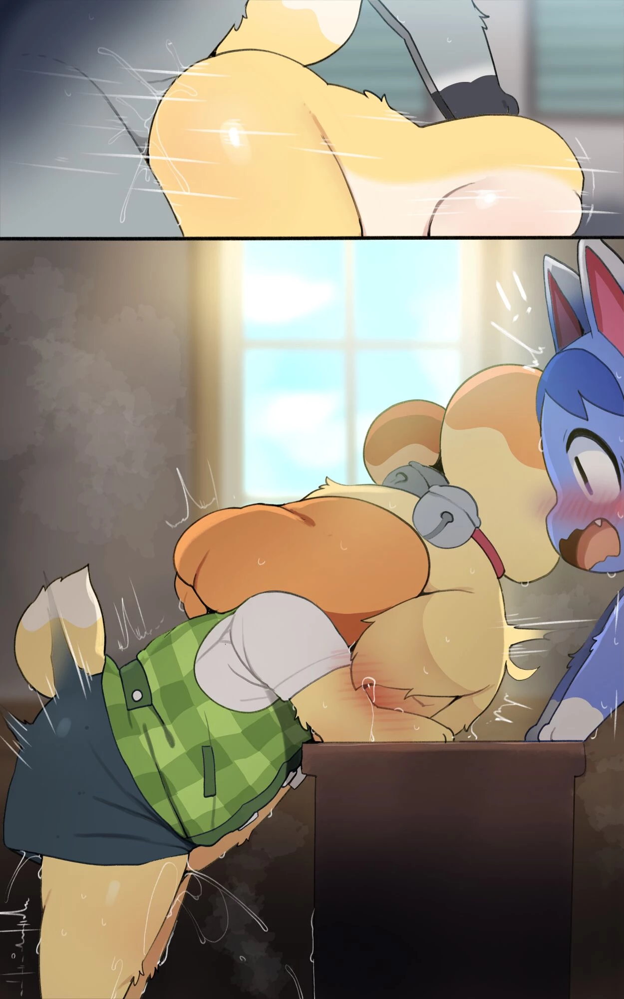 Tanuki Kaihatsu Tokusei Kankaku Synchro Hole porn comic picture 5