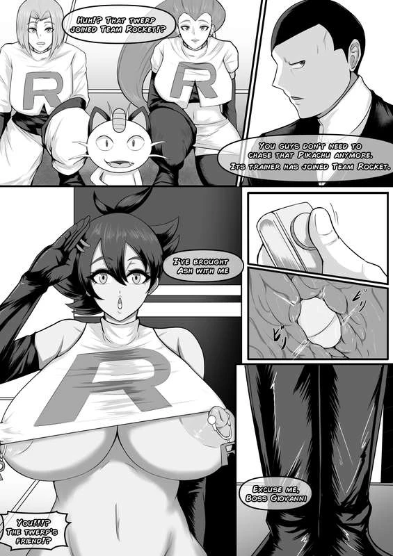 Team Rocket Take Over porn comic picture 2