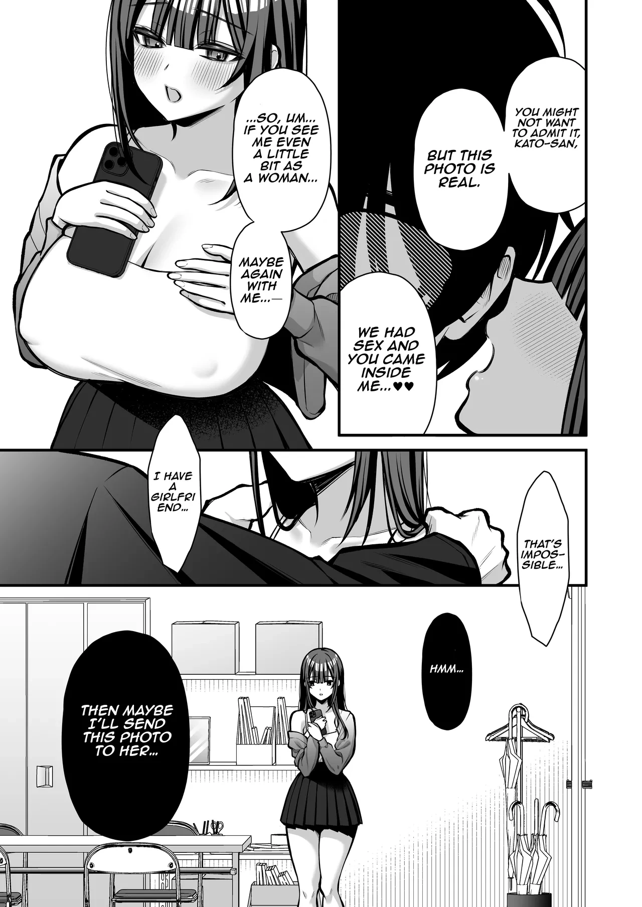Temptation 1: Reverse-NTR Teasing Submissive Masochist College Girl Turned into a Living Onahole~ | Yuuwaku 1 Gyaku NTR Sasoi uke do M Joshidaisei Onaho Kaihatsu porn comic picture 44