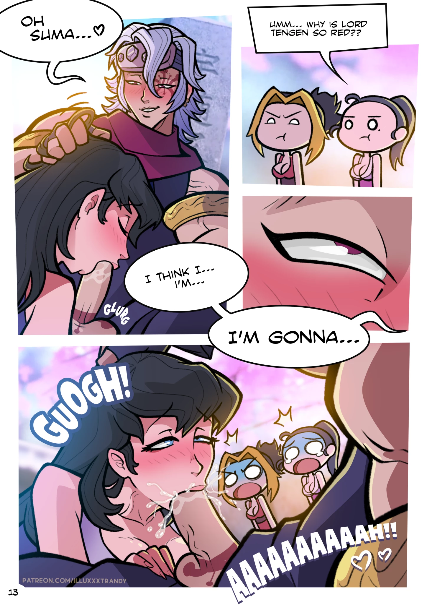 Tengen & Wives porn comic picture 14