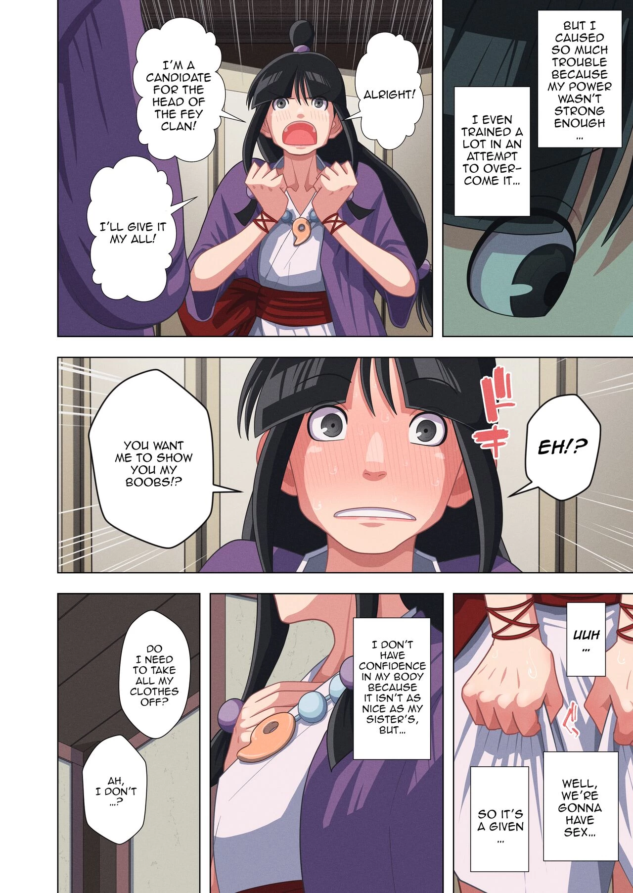 Tennen Reibai Shoujo no Ecchi na Shugyou-tan porn comic picture 4