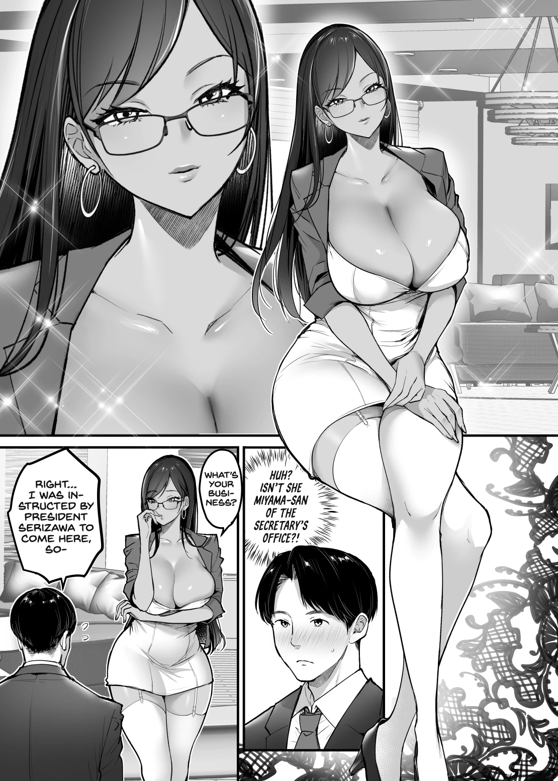 Tenshokusaki wa Shain Manzokudo No.1! ~Compla Marude Mushisuru nante!~ porn comic picture 4