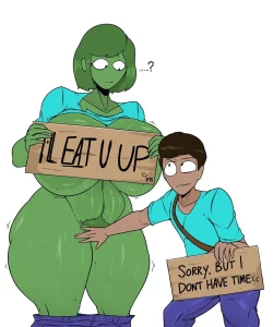 That's a big ass Zombie porn comic picture 1