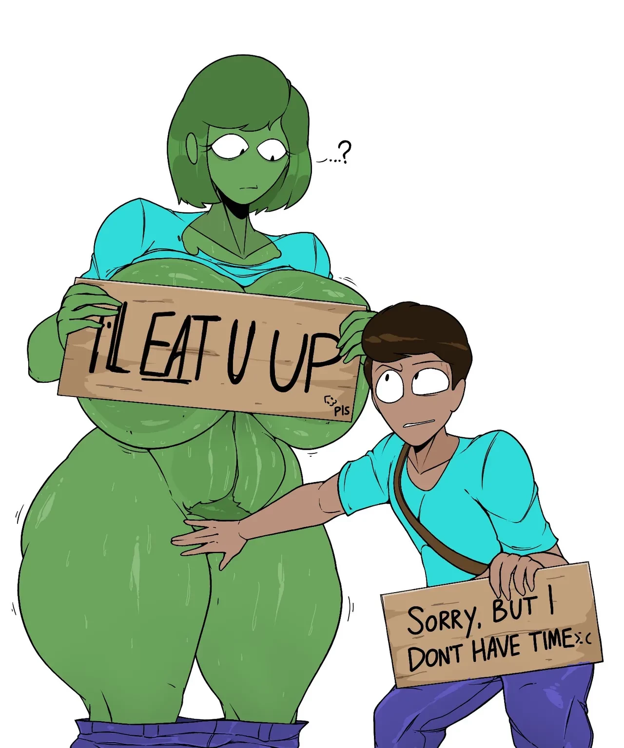 That's a big ass Zombie porn comic picture 1