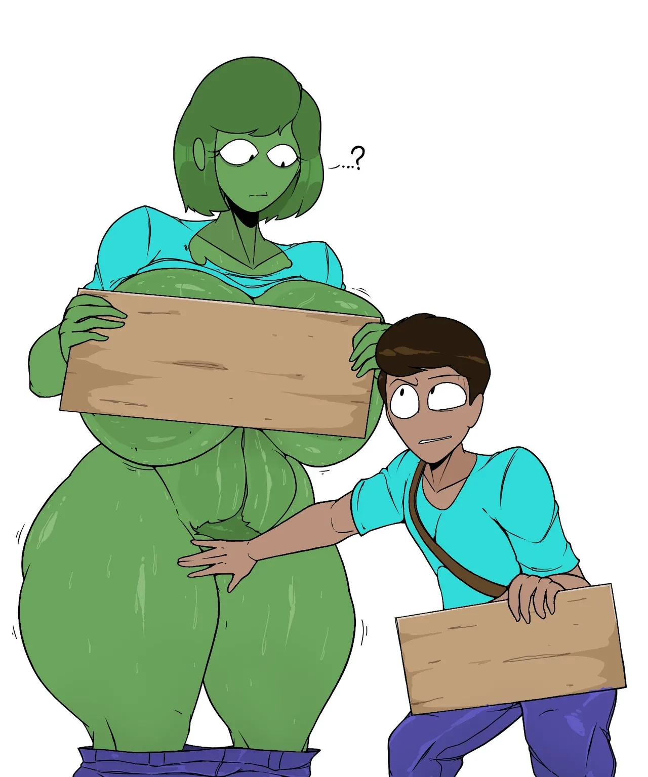 That's a big ass Zombie porn comic picture 12