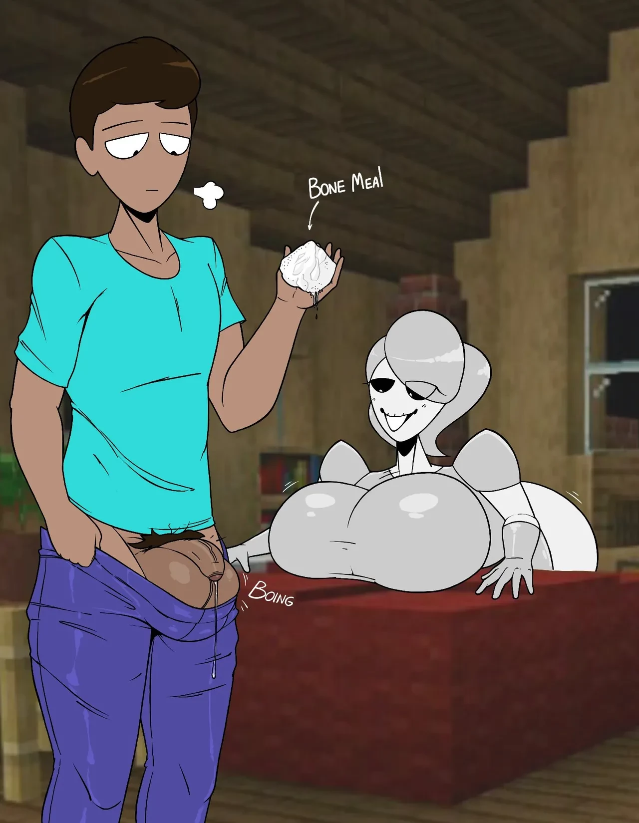 That's a big ass Zombie porn comic picture 9