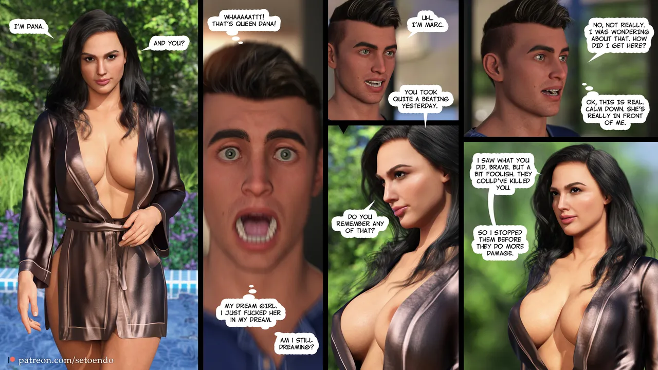 The Adventure of Queen Dana porn comic picture 19