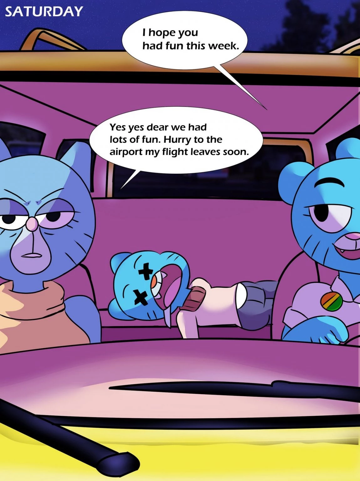 The Amazing World of Gumball Compilation Part 2 porn comic picture 37