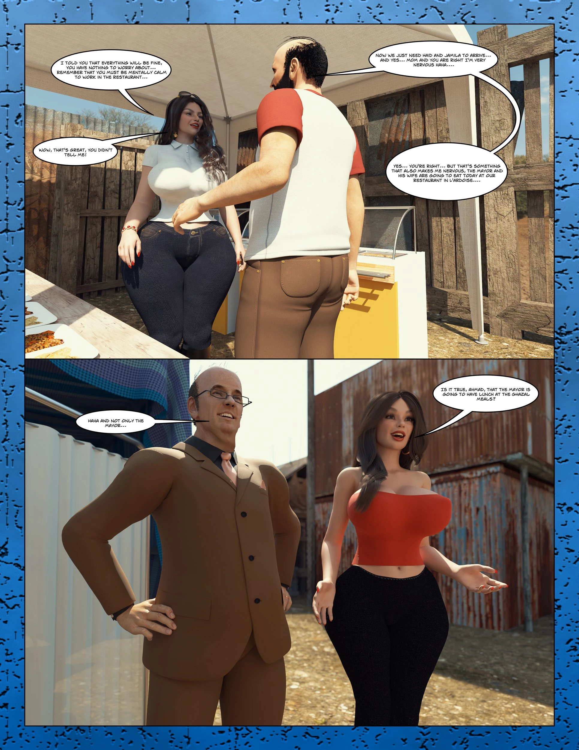The Anal Queens porn comic picture 10