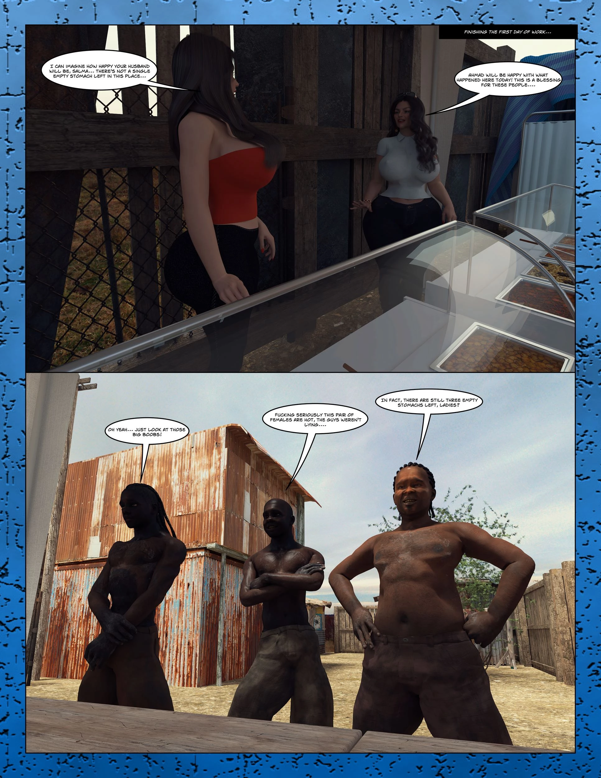 The Anal Queens porn comic picture 15