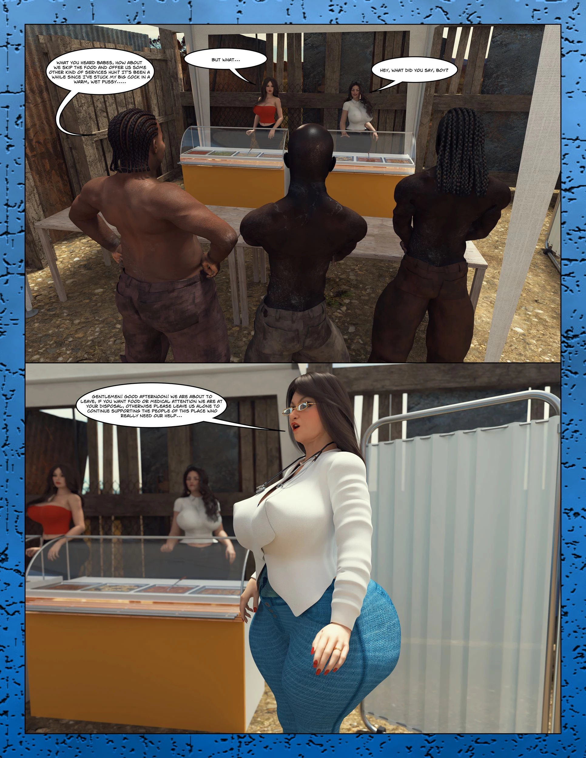 The Anal Queens porn comic picture 16