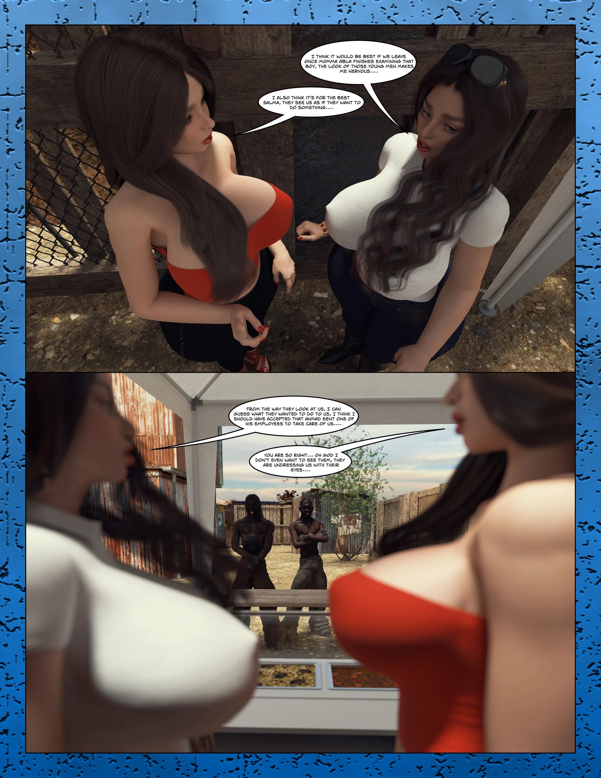 The Anal Queens porn comic picture 18