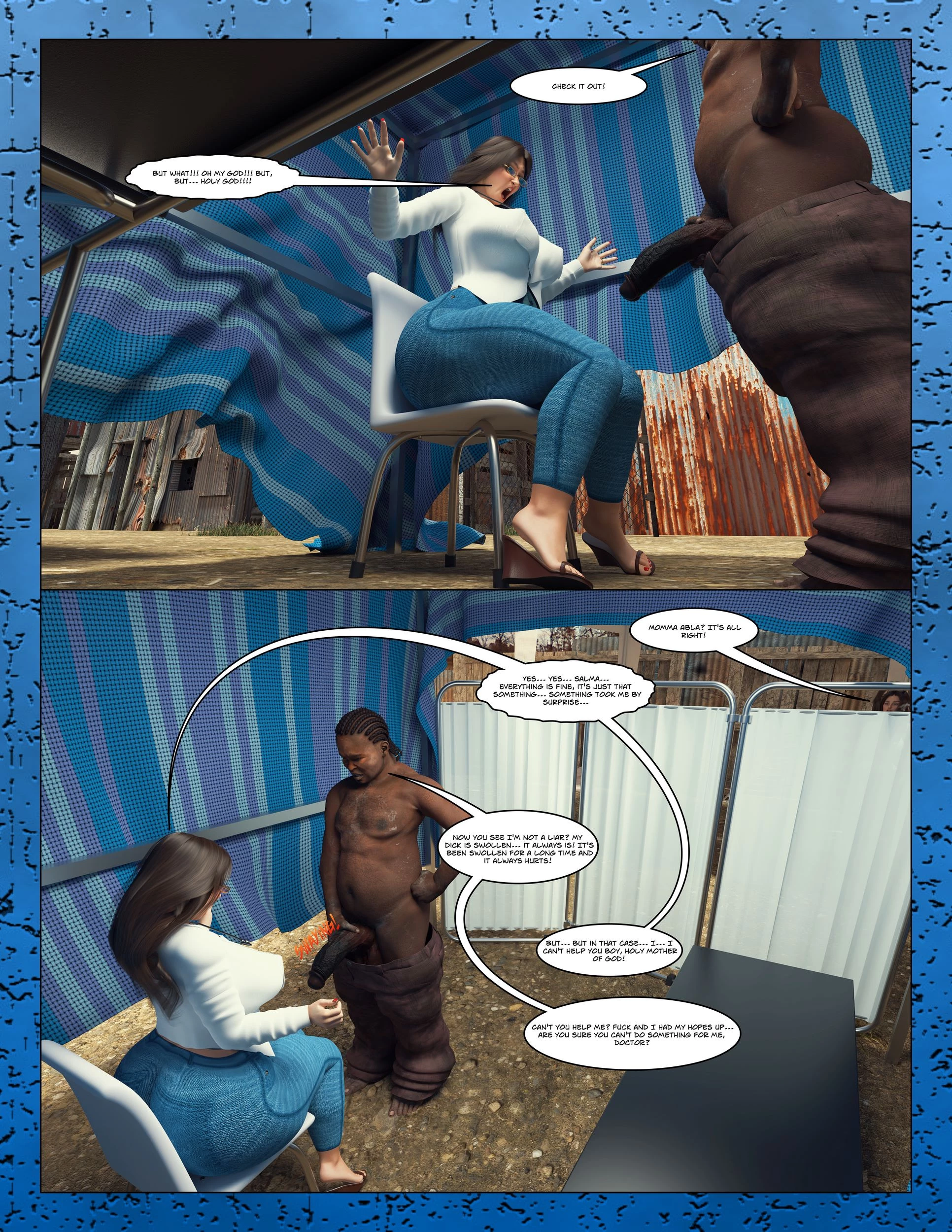 The Anal Queens porn comic picture 20