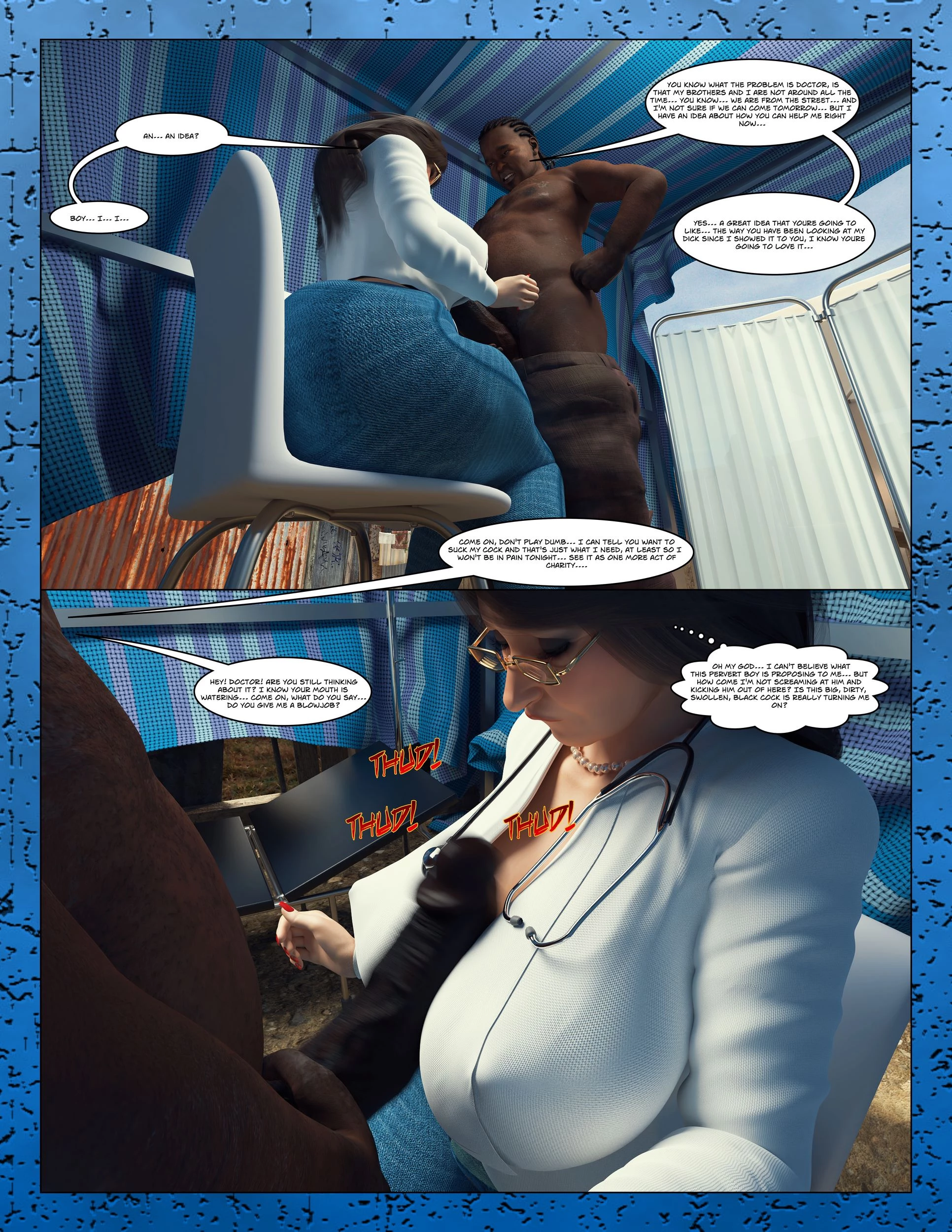 The Anal Queens porn comic picture 22