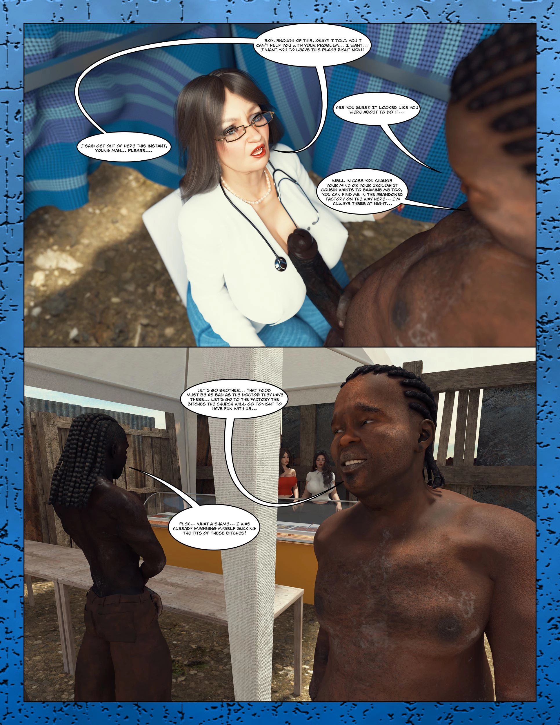 The Anal Queens porn comic picture 23