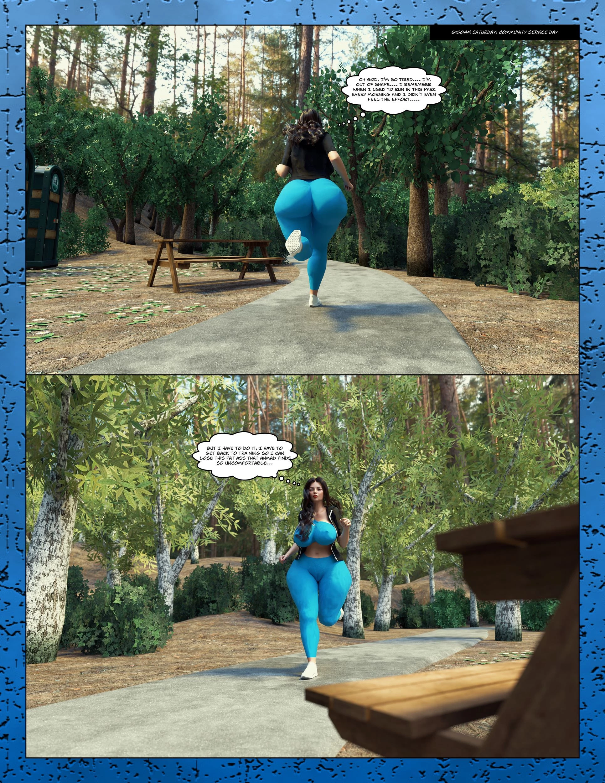 The Anal Queens porn comic picture 28