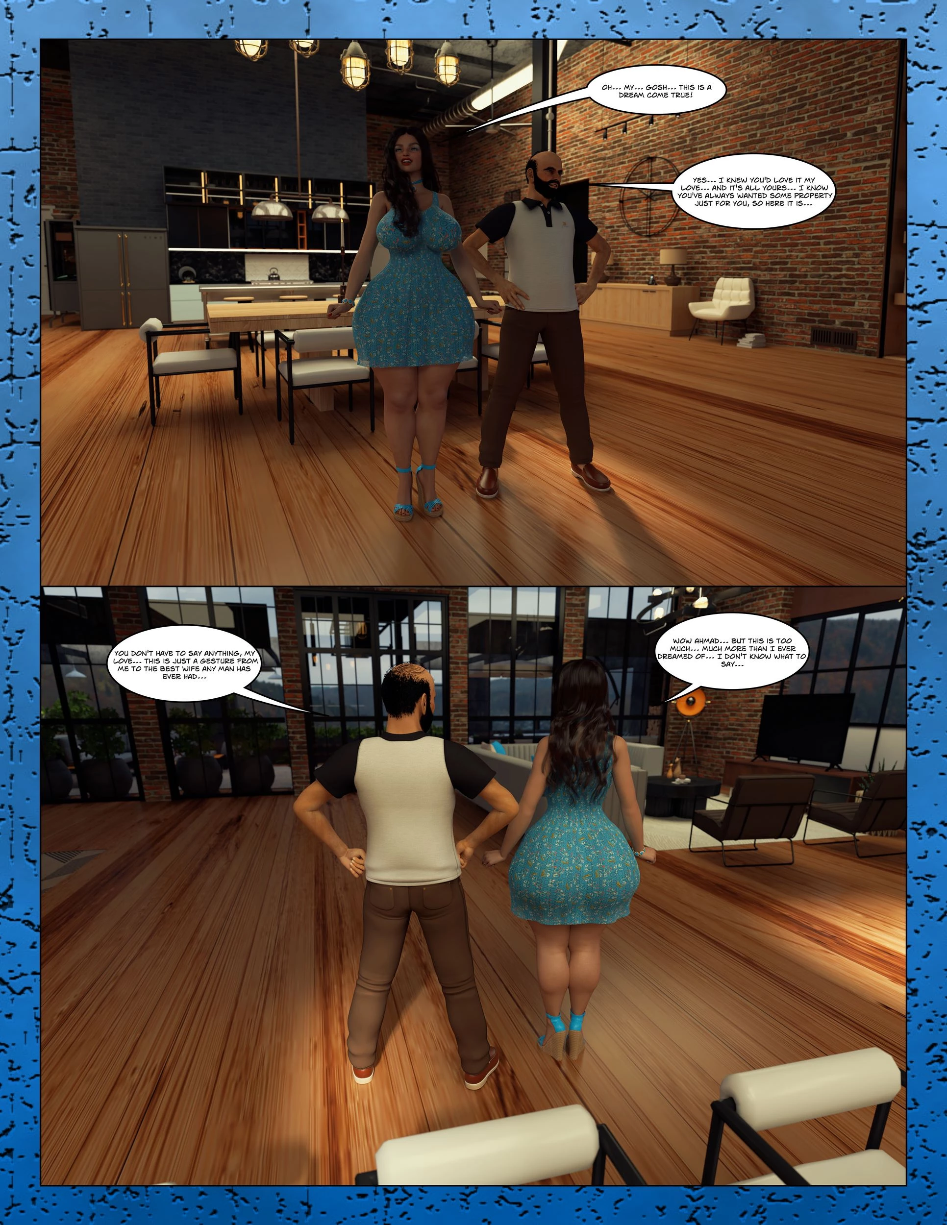 The Anal Queens porn comic picture 31