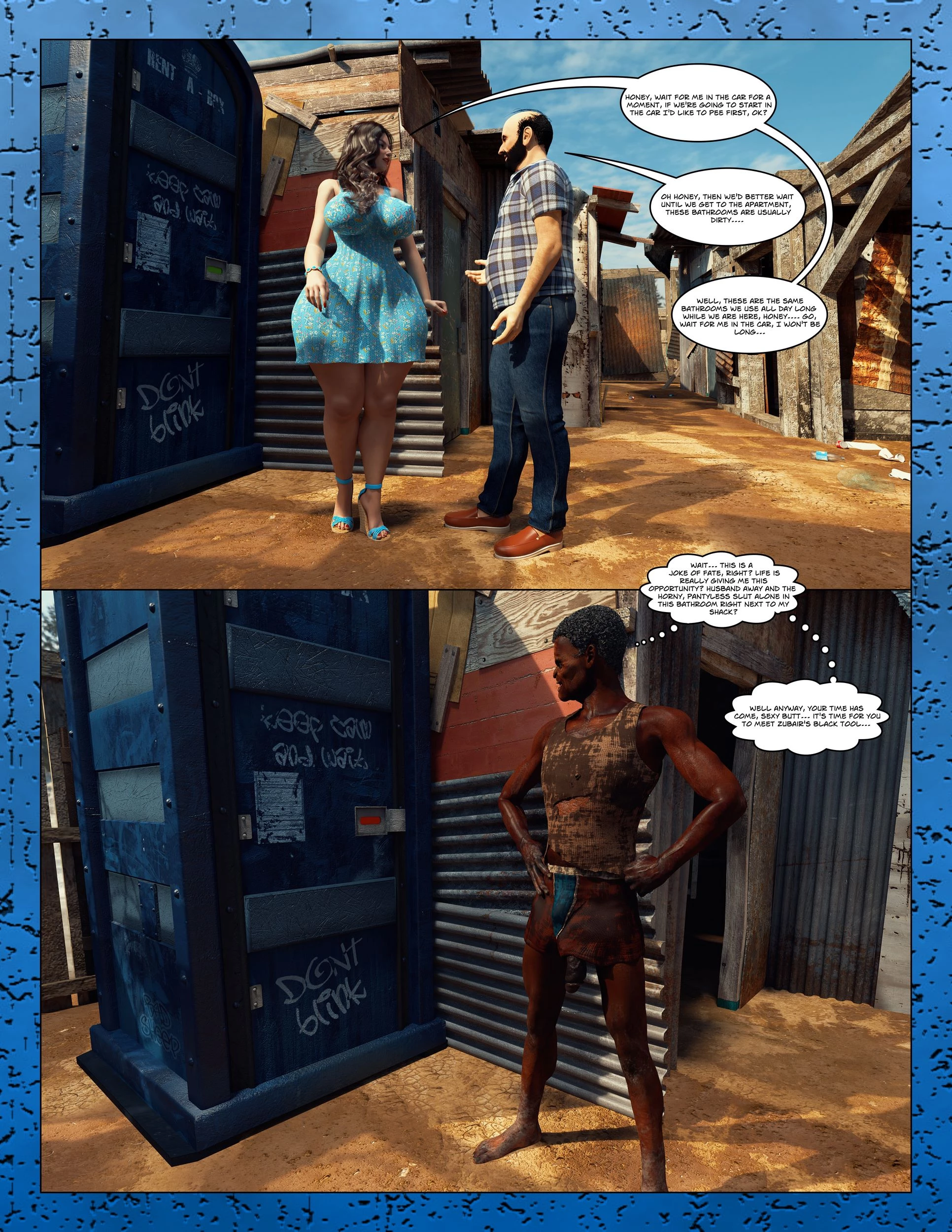 The Anal Queens porn comic picture 37